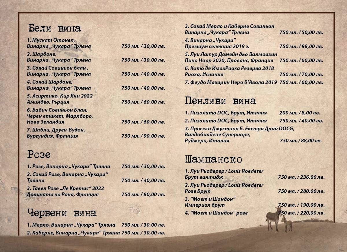 Menu Restaurant Chukara-8